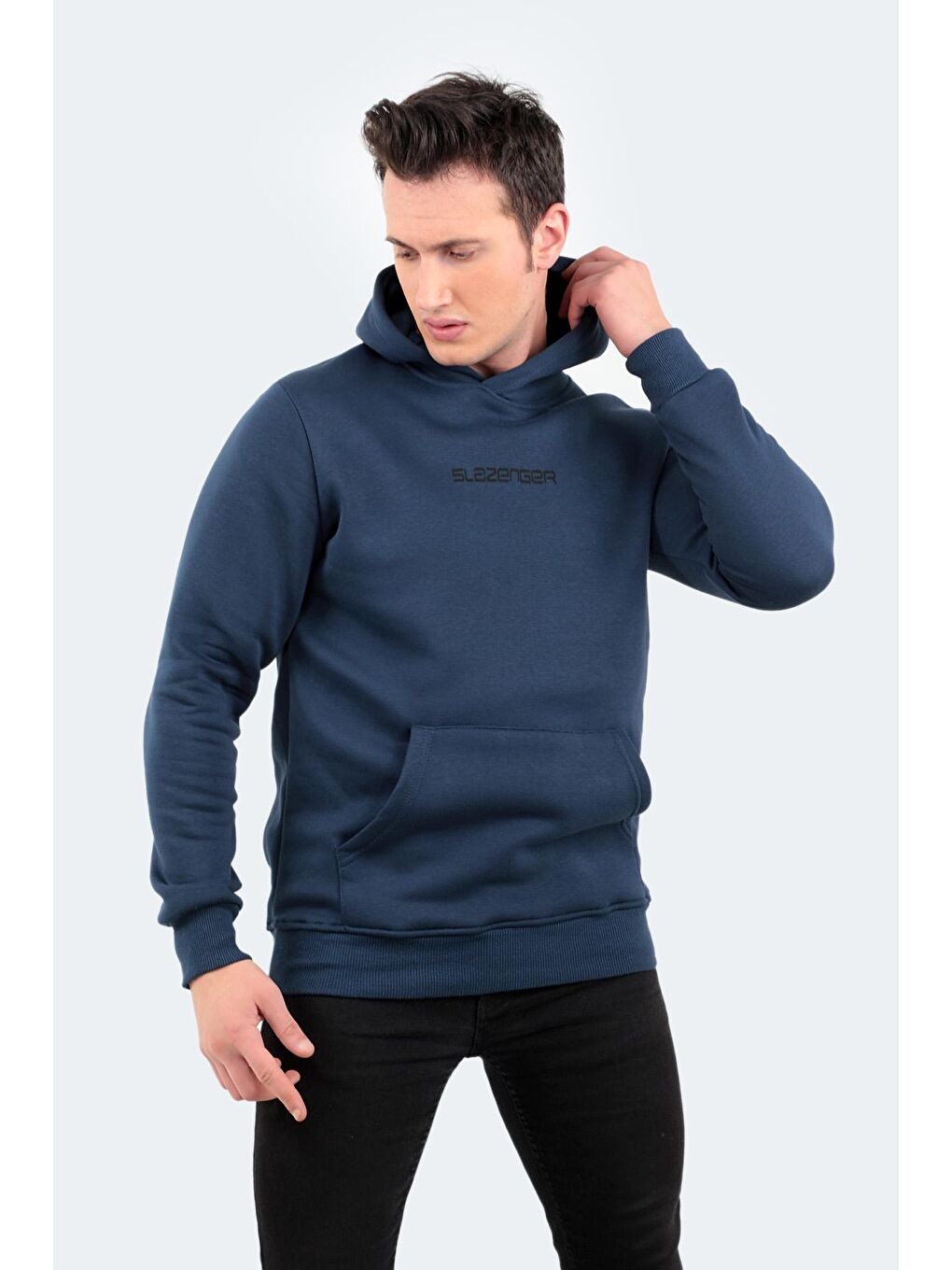 SLAZENGER İndigo BUSTER Erkek Sweatshirt Indigo - 3