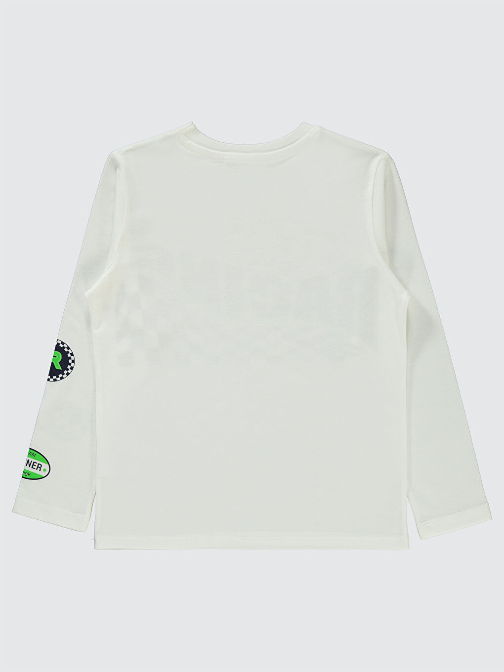 Boys Erkek Çocuk Sweatshirt 6-9 Yaş Ekru-1