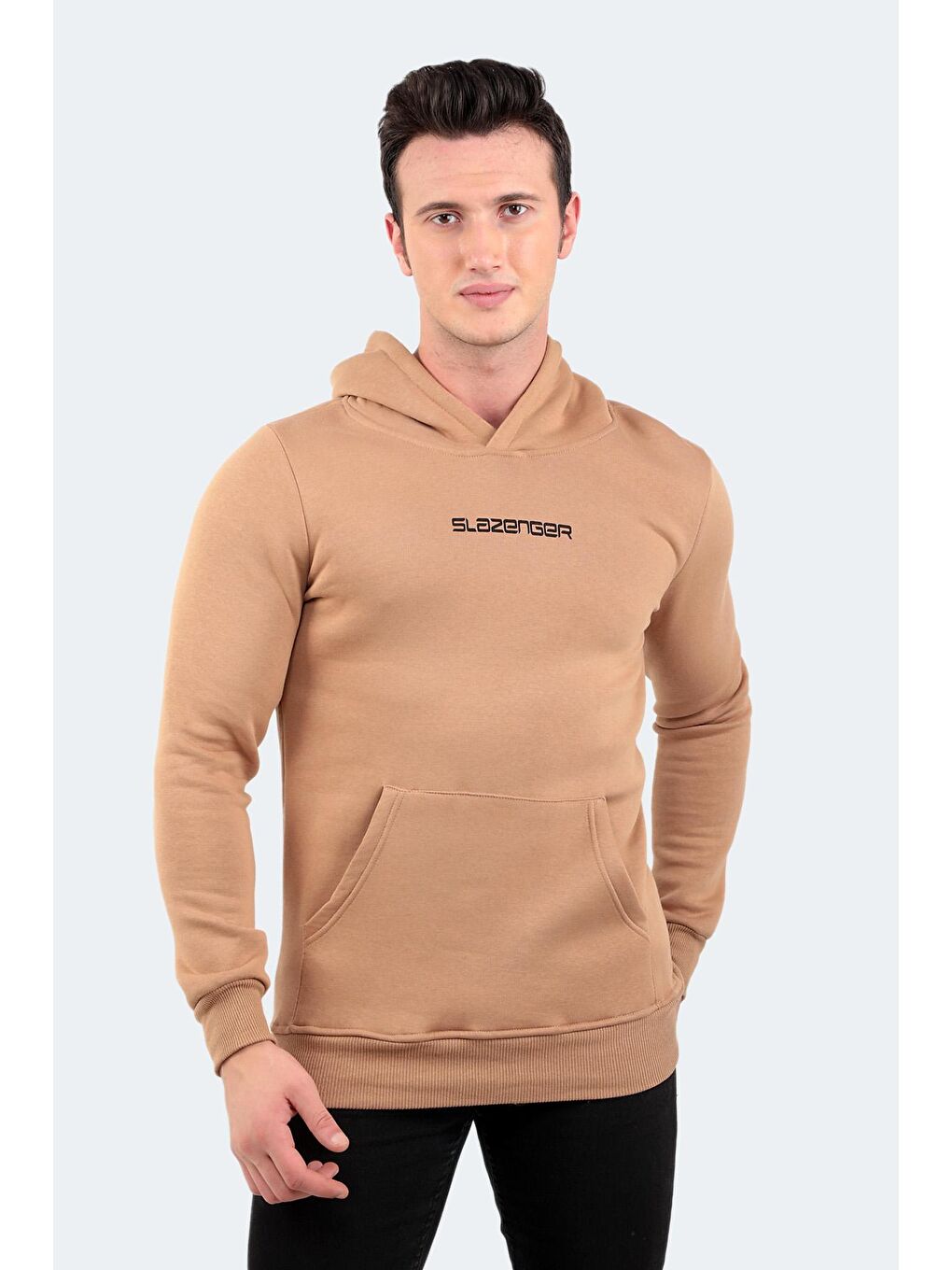 SLAZENGER Bej BUSTER Erkek Sweatshirt Bej