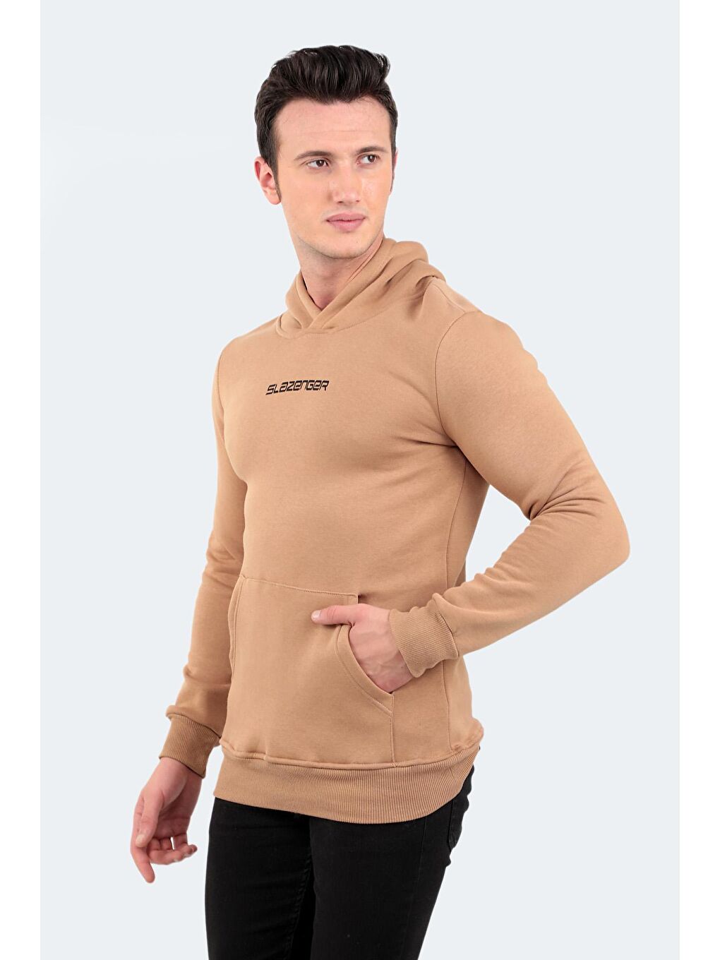 SLAZENGER Bej BUSTER Erkek Sweatshirt Bej - 1