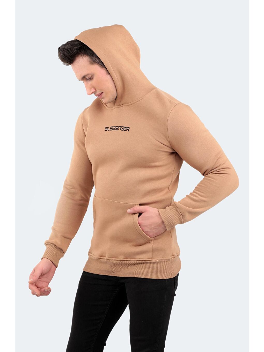 SLAZENGER Bej BUSTER Erkek Sweatshirt Bej - 2