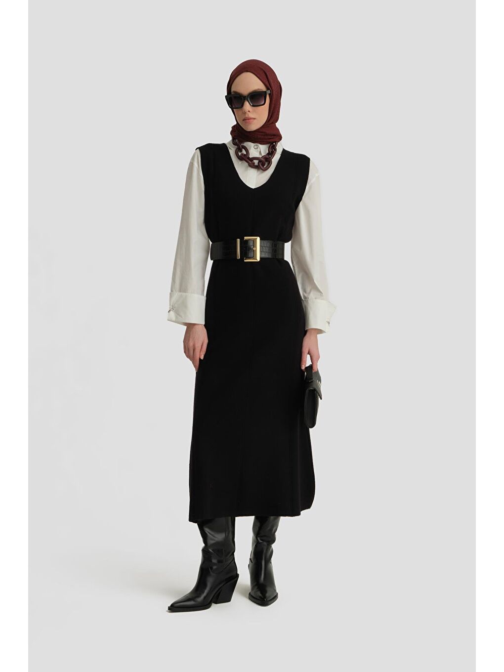 ARMİNE Sıfır Kol Jile 24Kd4216 Siyah - 2
