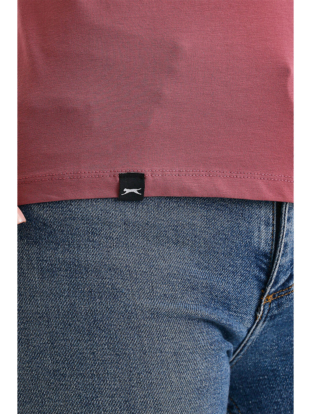 Pembe VIVEK Kadın Gül Tişört-3