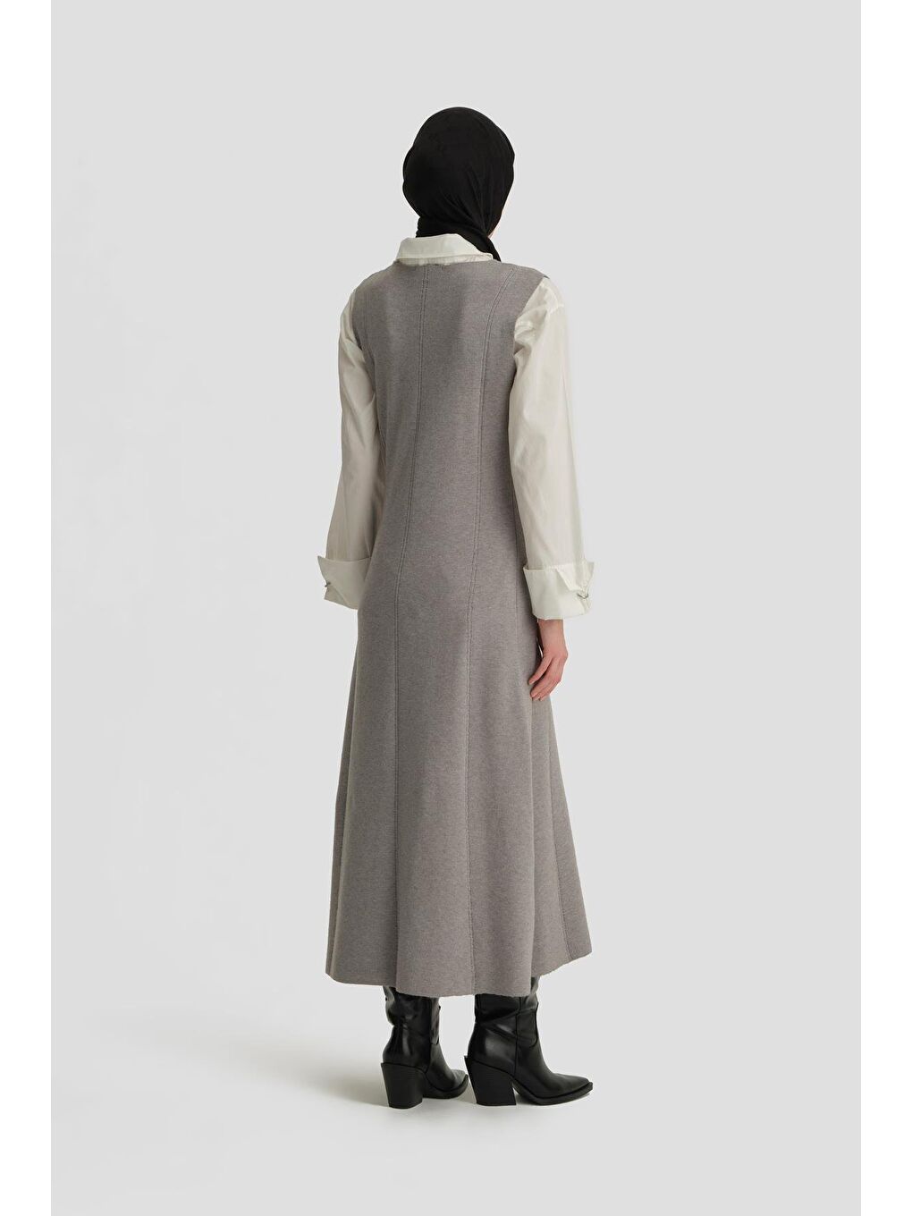 ARMİNE Sıfır Kol Jile 24Kd4216 Gri - 6