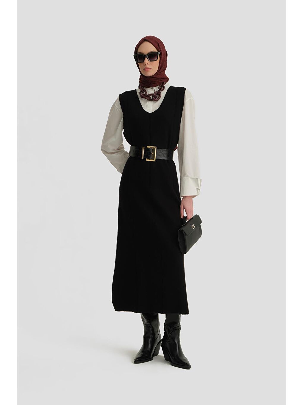 ARMİNE Sıfır Kol Jile 24Kd4216 Siyah - 3