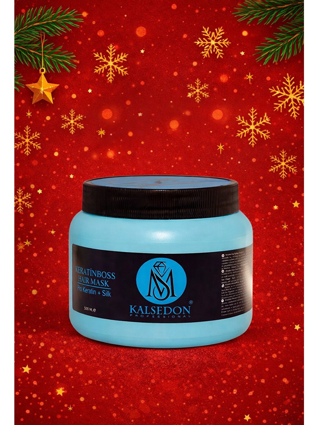 Kalsedon Protein Pro Keratin + Silk Saç Bakım Maskesi