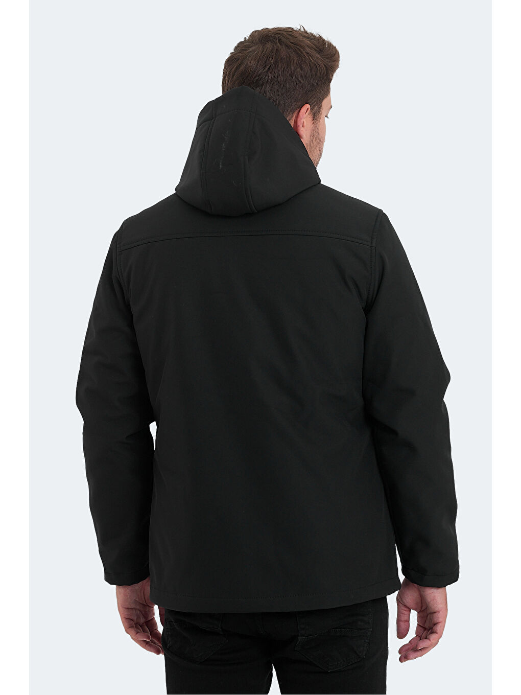 HALSTEN Erkek Mont Kaban Siyah-1