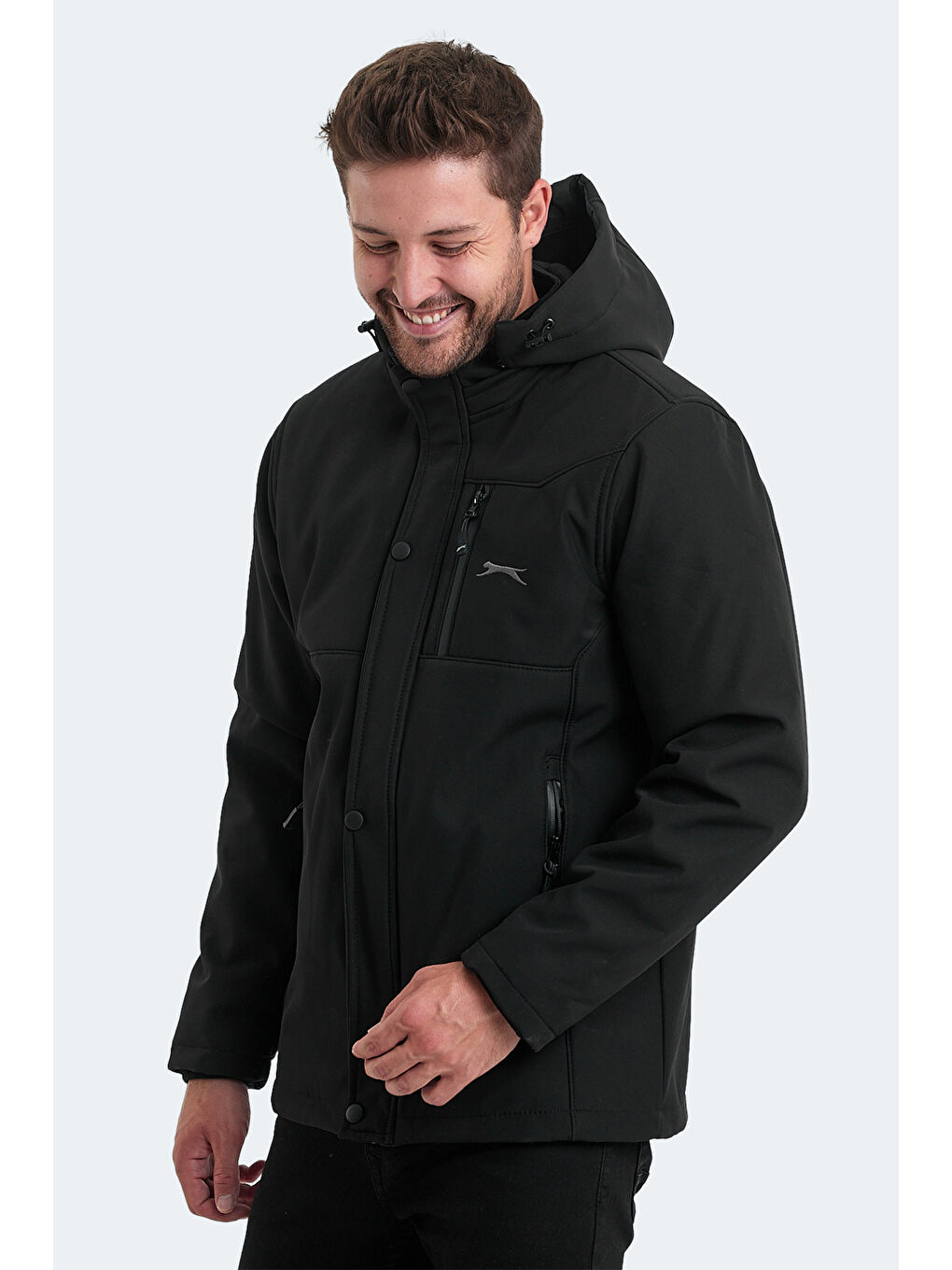 HALSTEN Erkek Mont Kaban Siyah-3