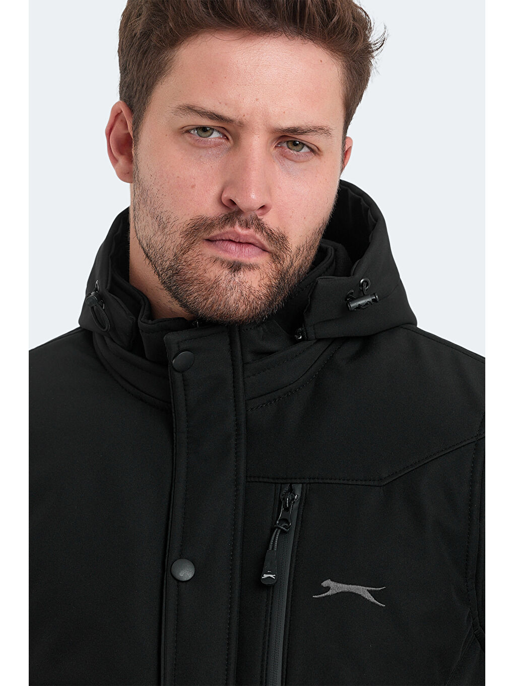 HALSTEN Erkek Mont Kaban Siyah-4