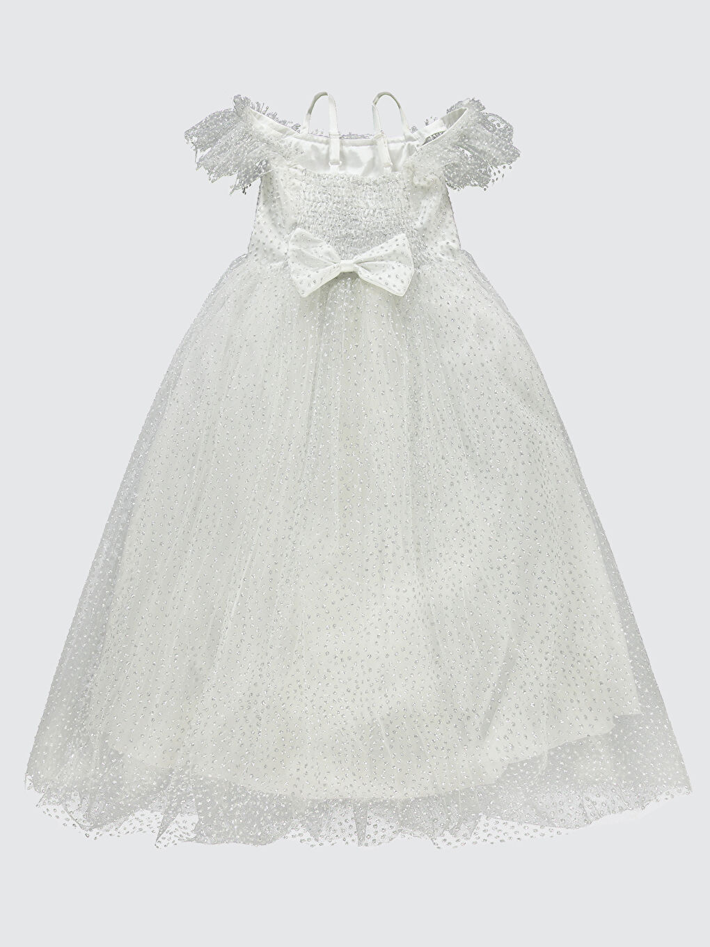 Ekru Girls Kız Çocuk Abiye 6-9 Yaş Krem-1