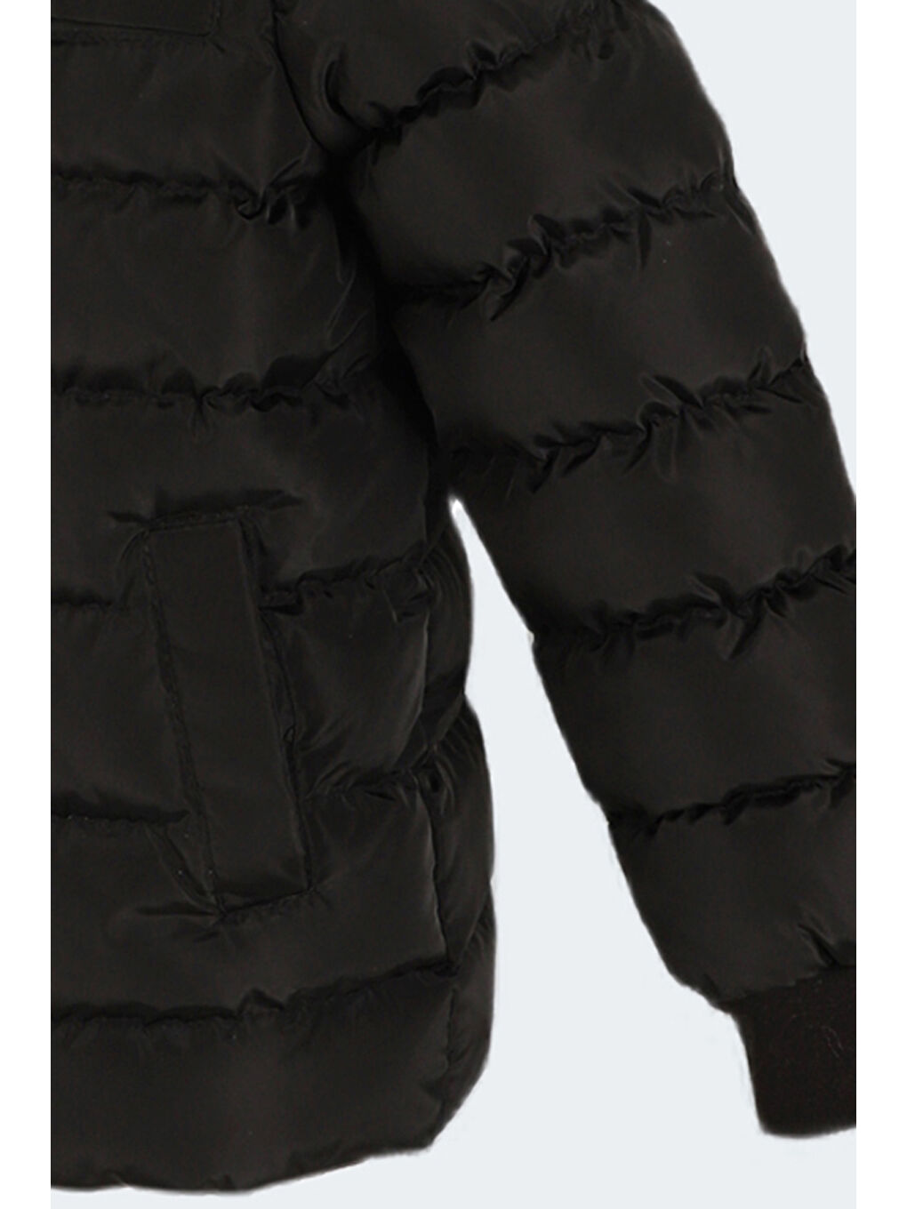 CALISTO NEW Unisex Çocuk Mont Siyah-6