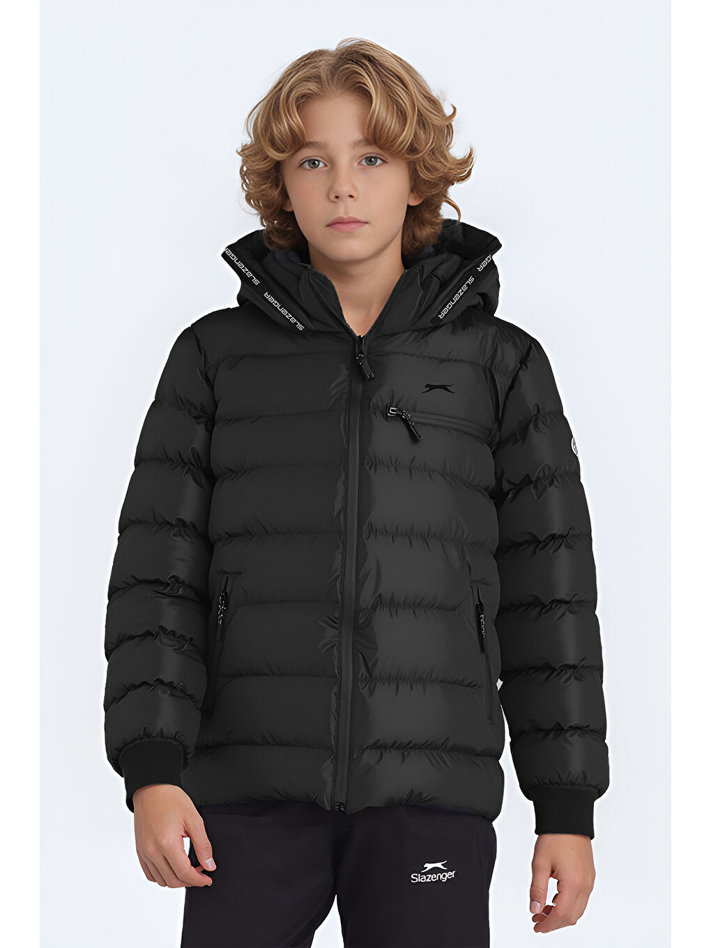 CAPTAIN NEW Unisex Çocuk Mont Siyah