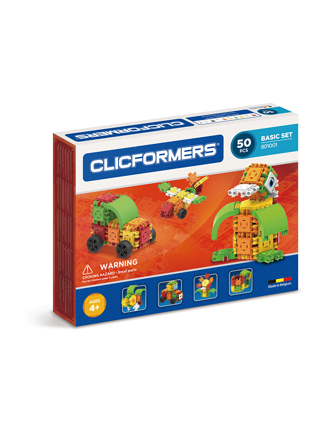 Clicformers Karışık Basic Set - 50 Parça - 2