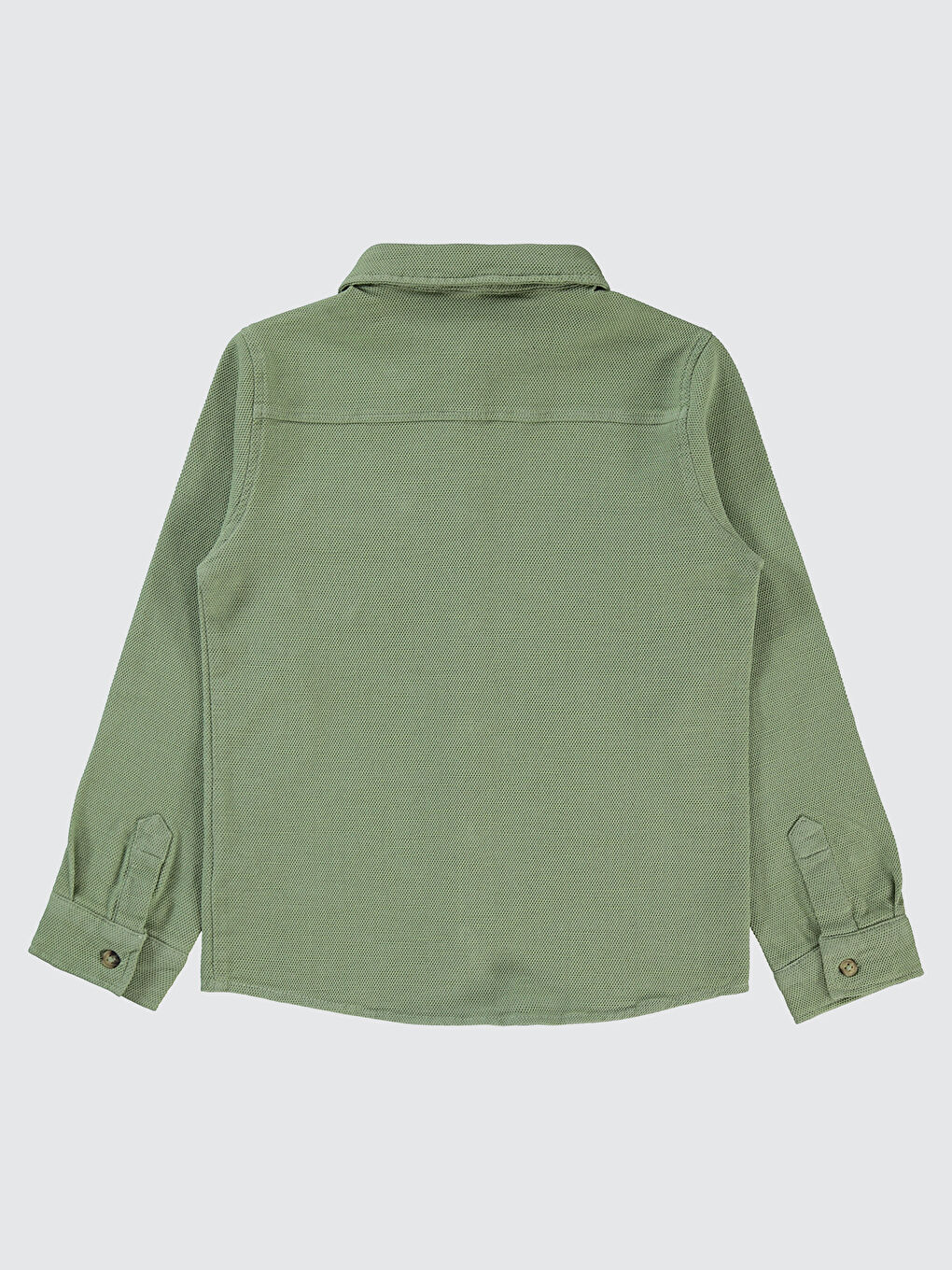 Boys Erkek Çocuk Gömlek 10-13 Yaş Açık Haki-1