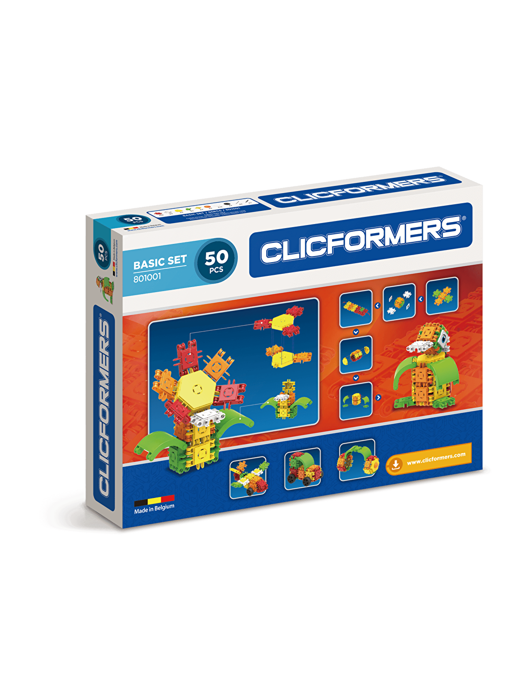 Clicformers Karışık Basic Set - 50 Parça - 3