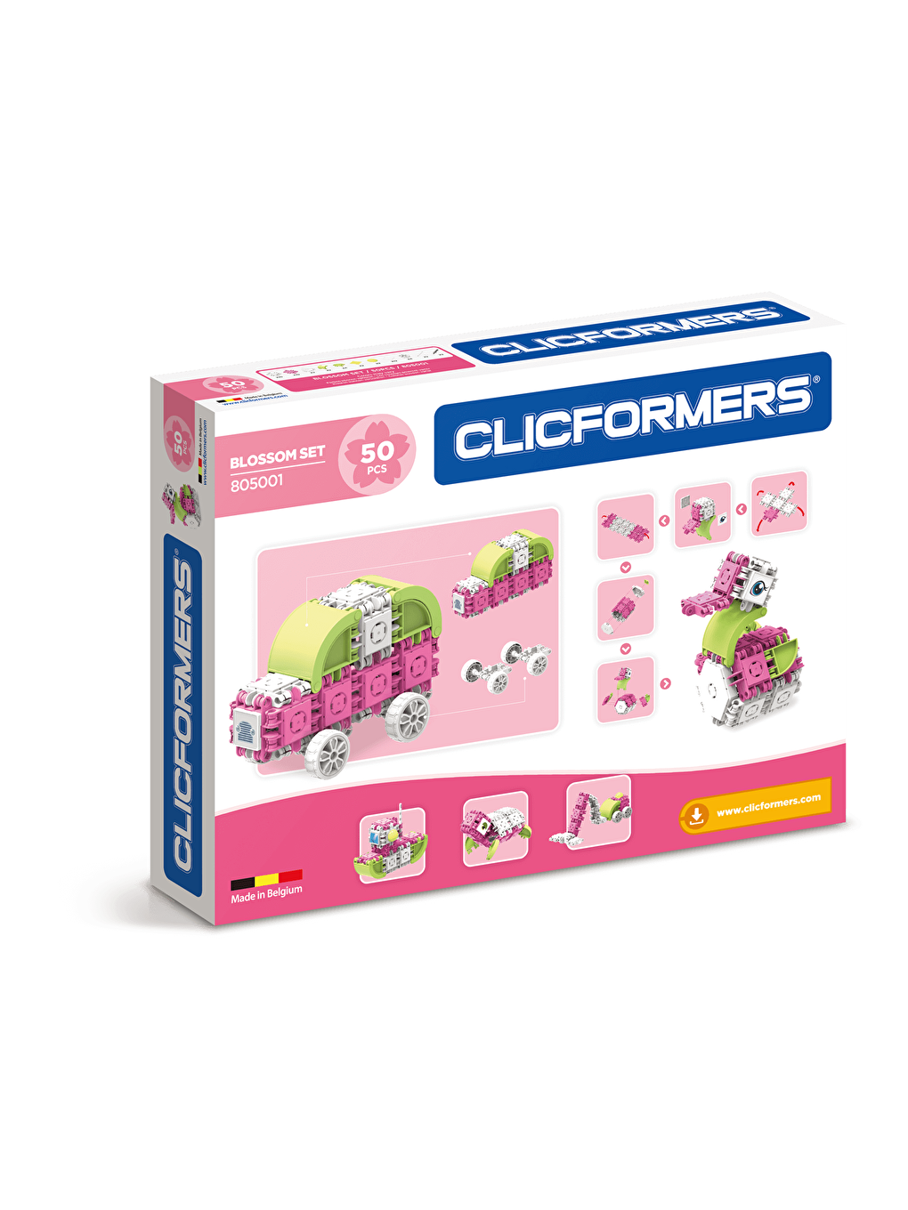 Clicformers Karışık Blossom Set - 50 Parça - 4