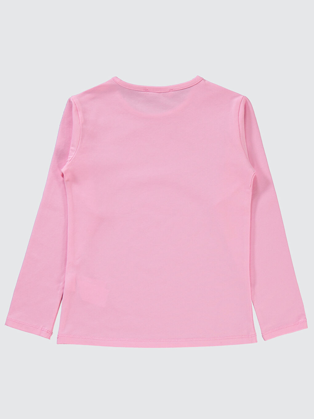 Kız Çocuk Sweatshirt 6-9 Yaş Gül Pembe-1