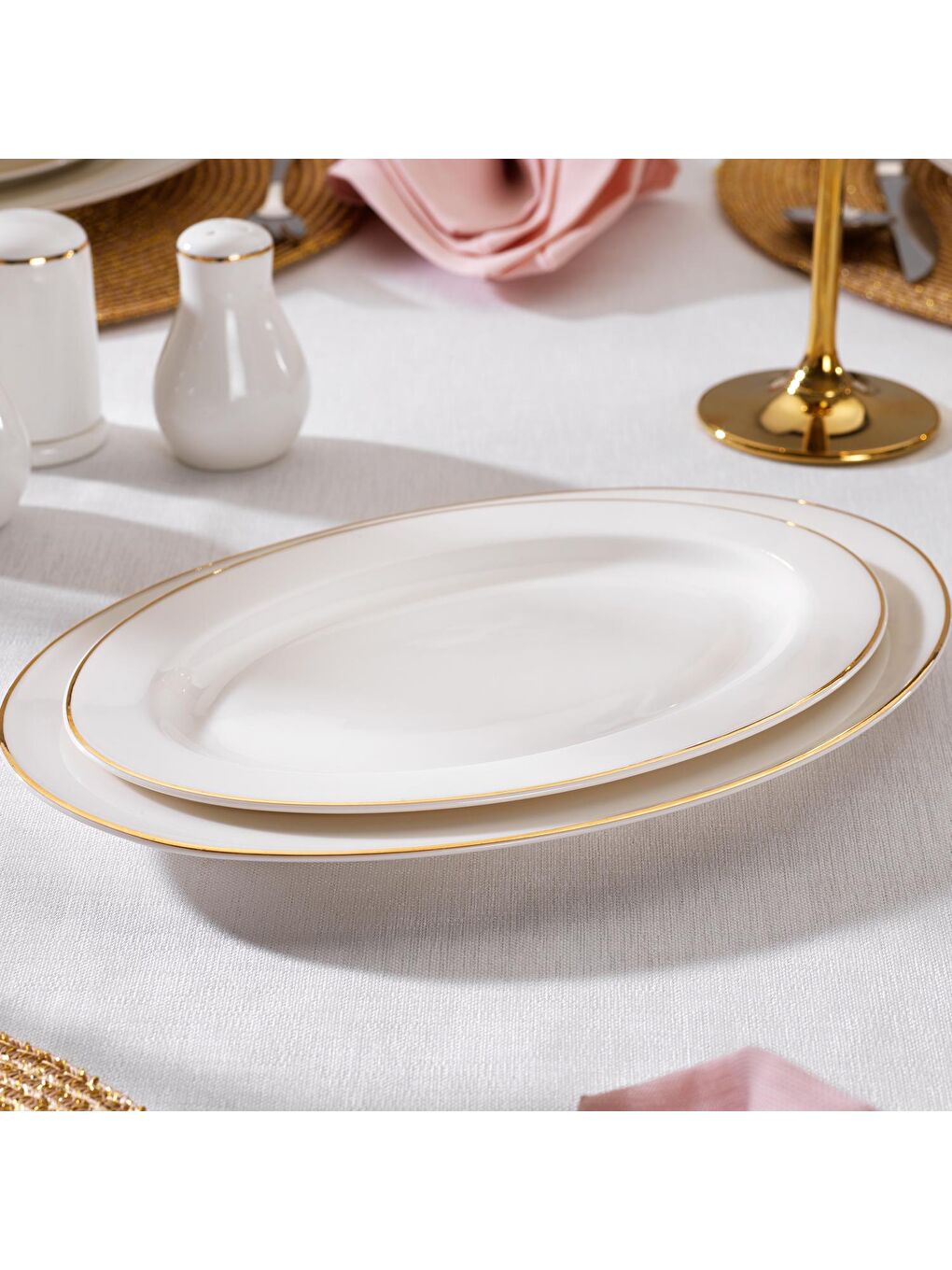 Sarı Mila Yemek Takımı-56 Parça-Altın03-8