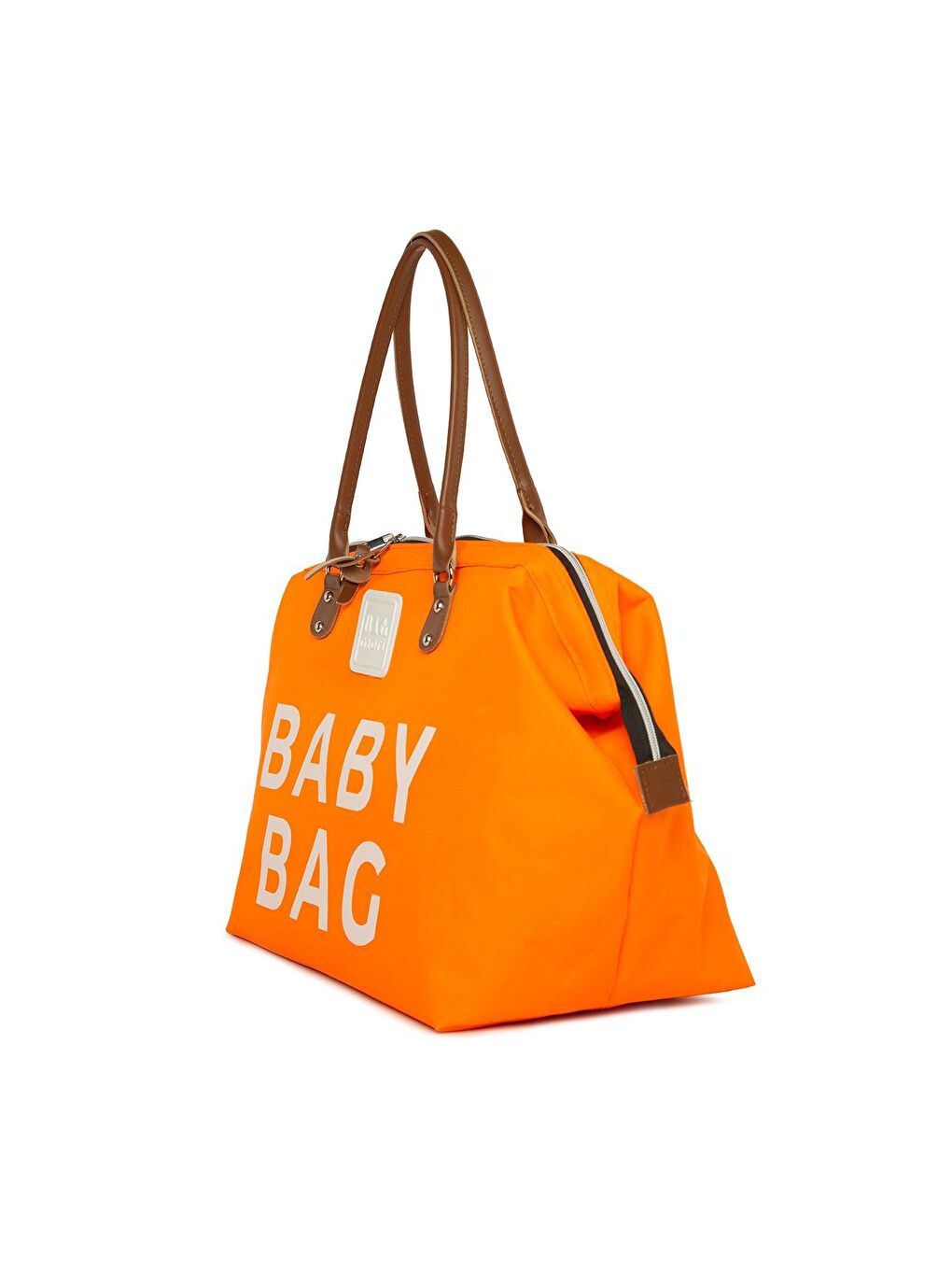 Bagmori Turuncu Baby Bag Baskılı Bebek Bakım Çantası - 1