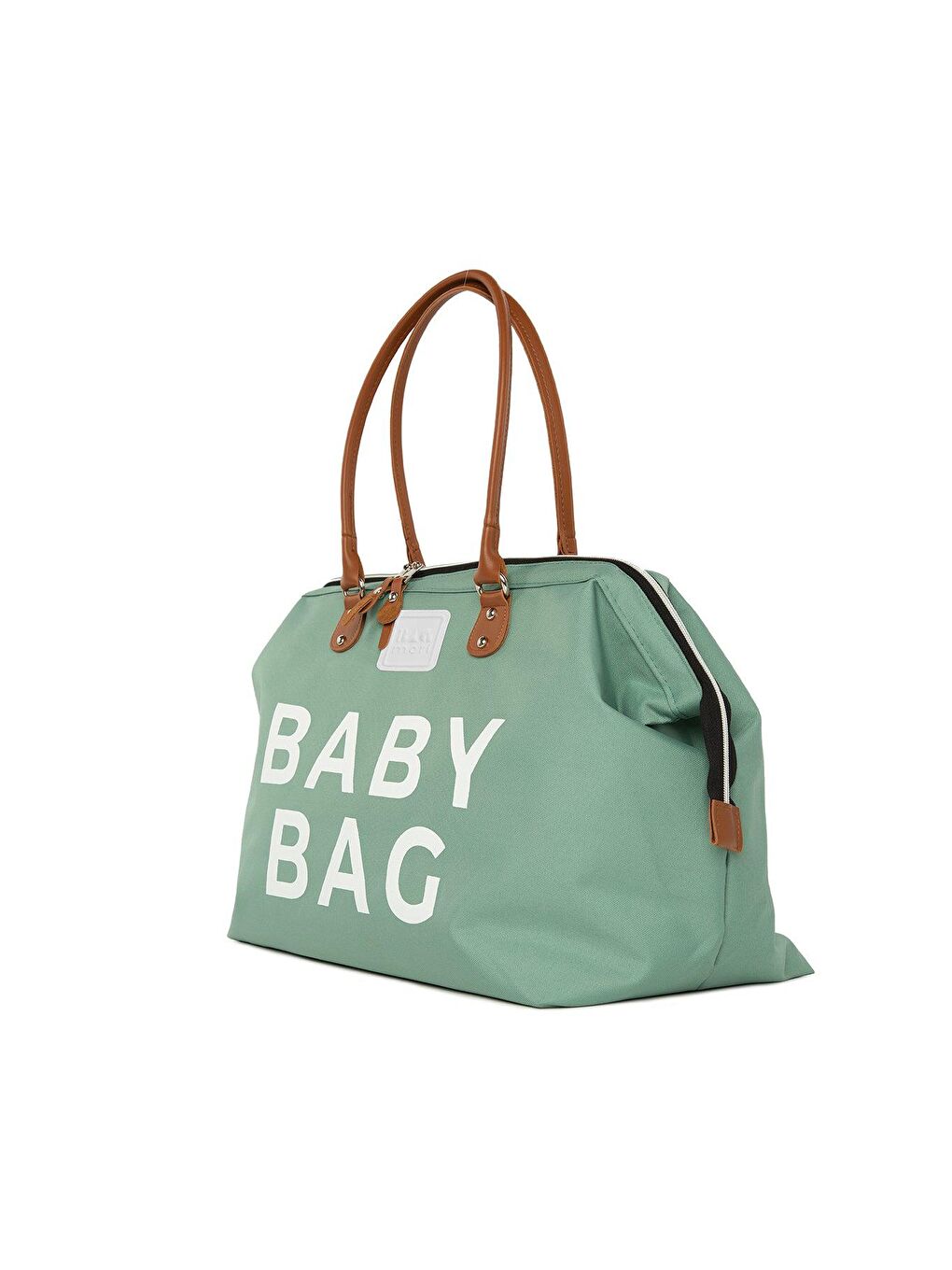 Bagmori Yeşil Baby Bag Baskılı Bebek Bakım Çantası - 1