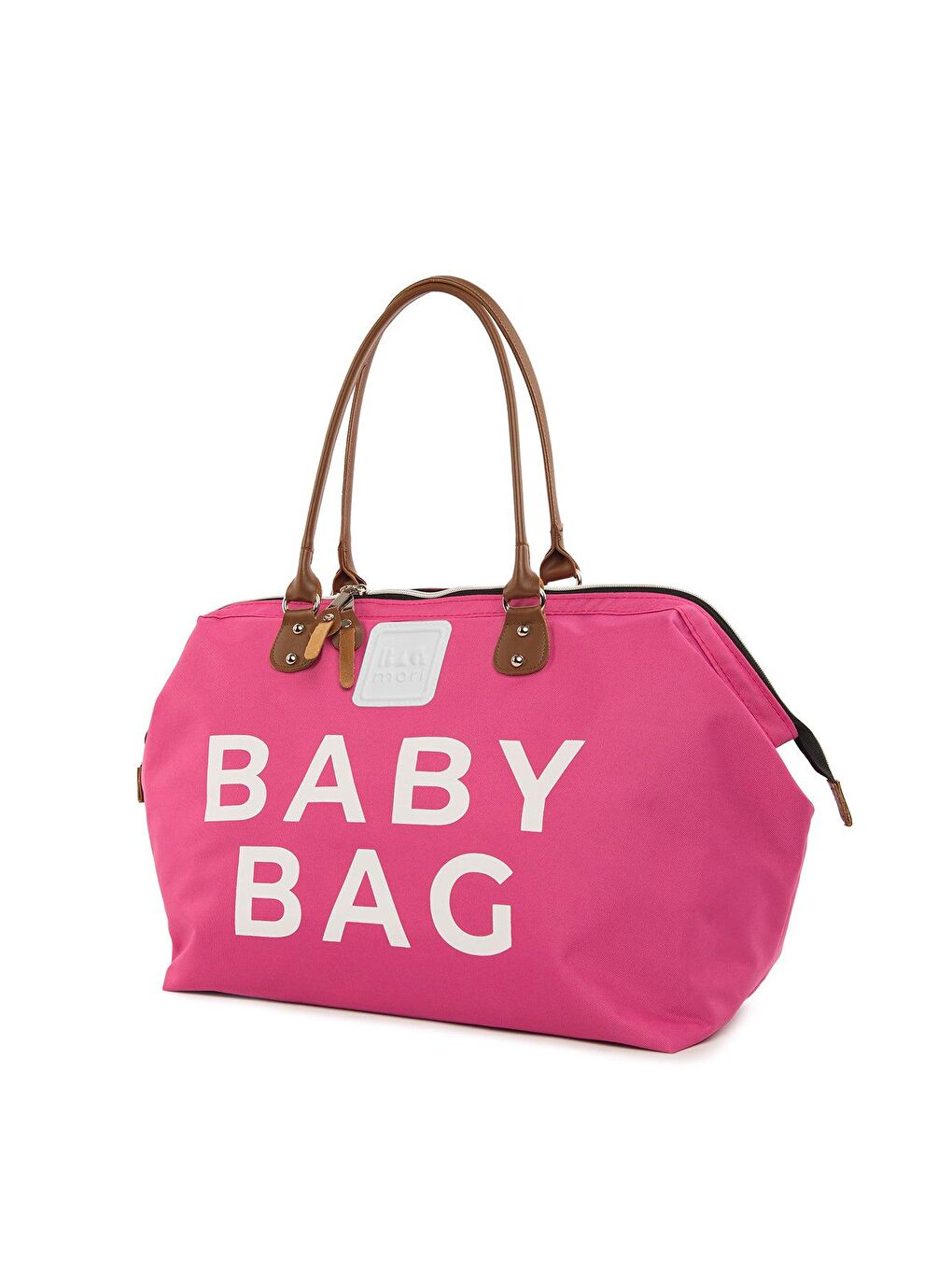 Bagmori Fuşya Baby Bag Baskılı Bebek Bakım Çantası - 1