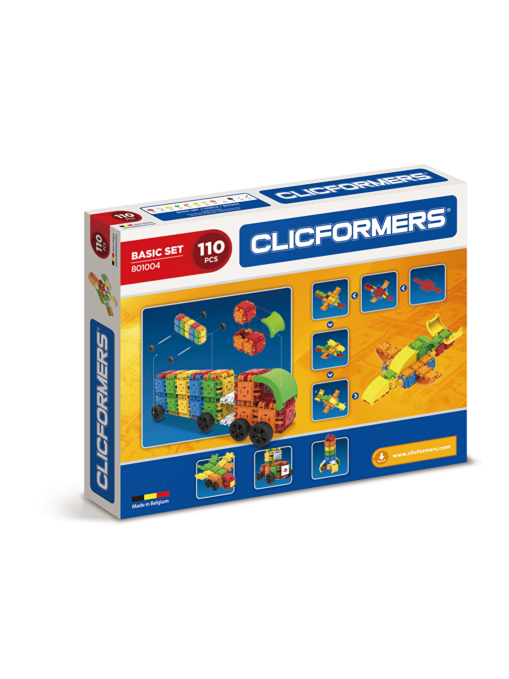 Clicformers Karışık Basic Set - 110 Parça - 5