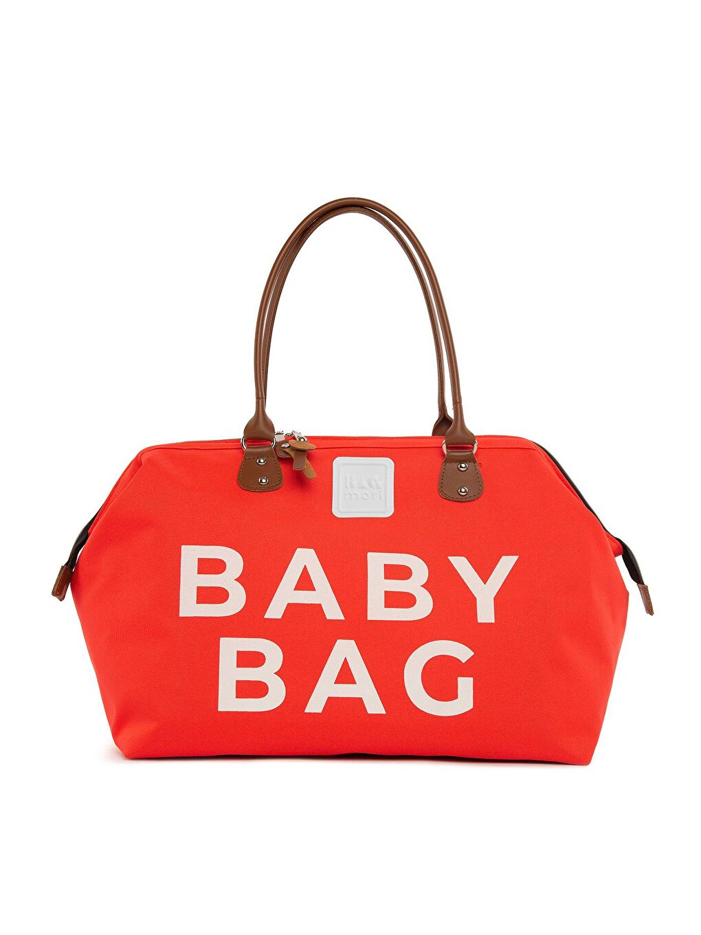 Bagmori Mercan Baby Bag Baskılı Bebek Bakım Çantası