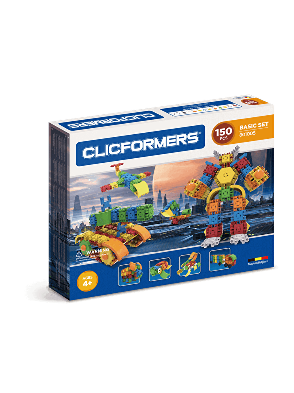 Clicformers Karışık Basic Set - 150 Parça - 1