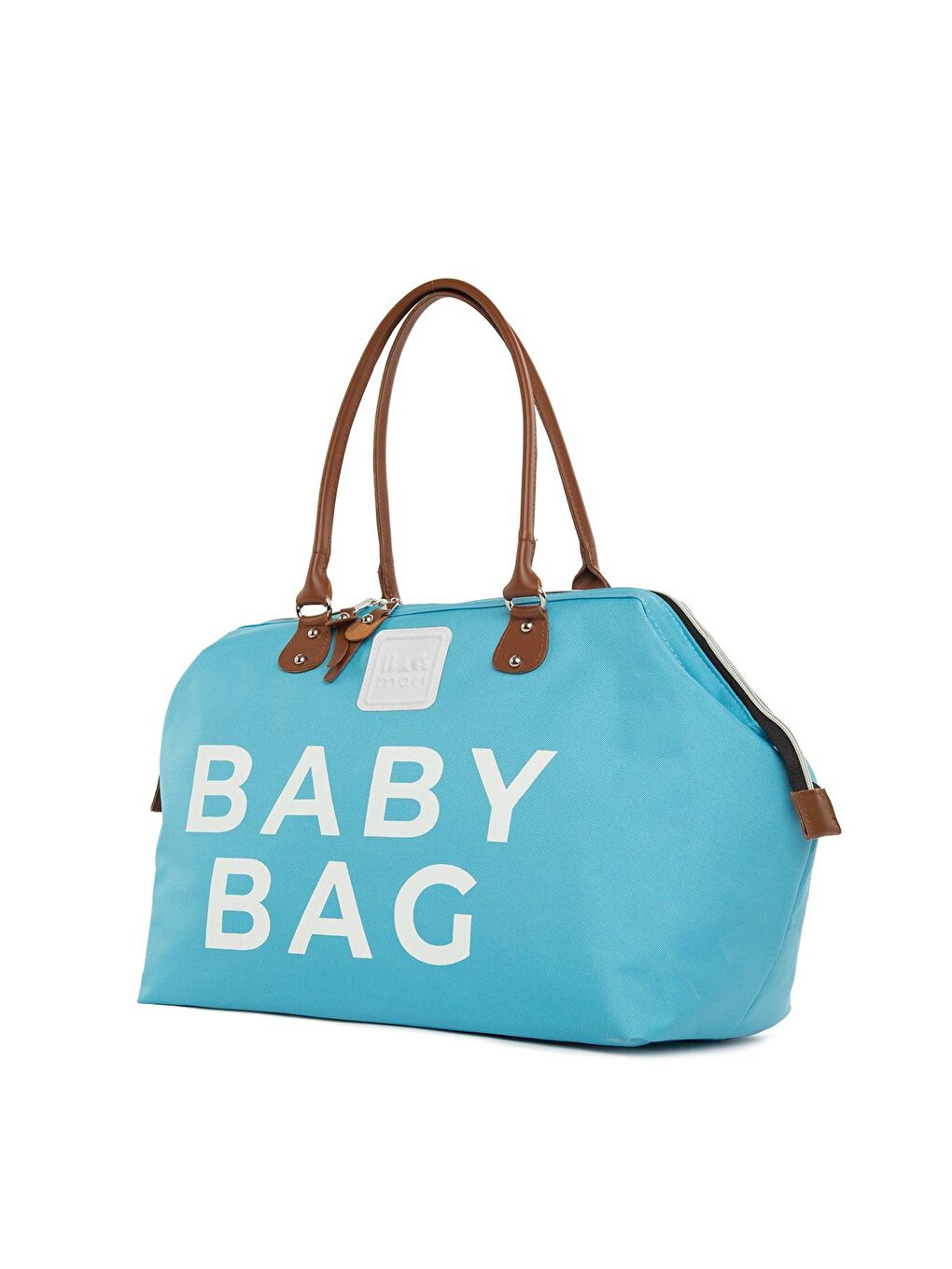 Bagmori Mavi Baby Bag Baskılı Bebek Bakım Çantası - 1