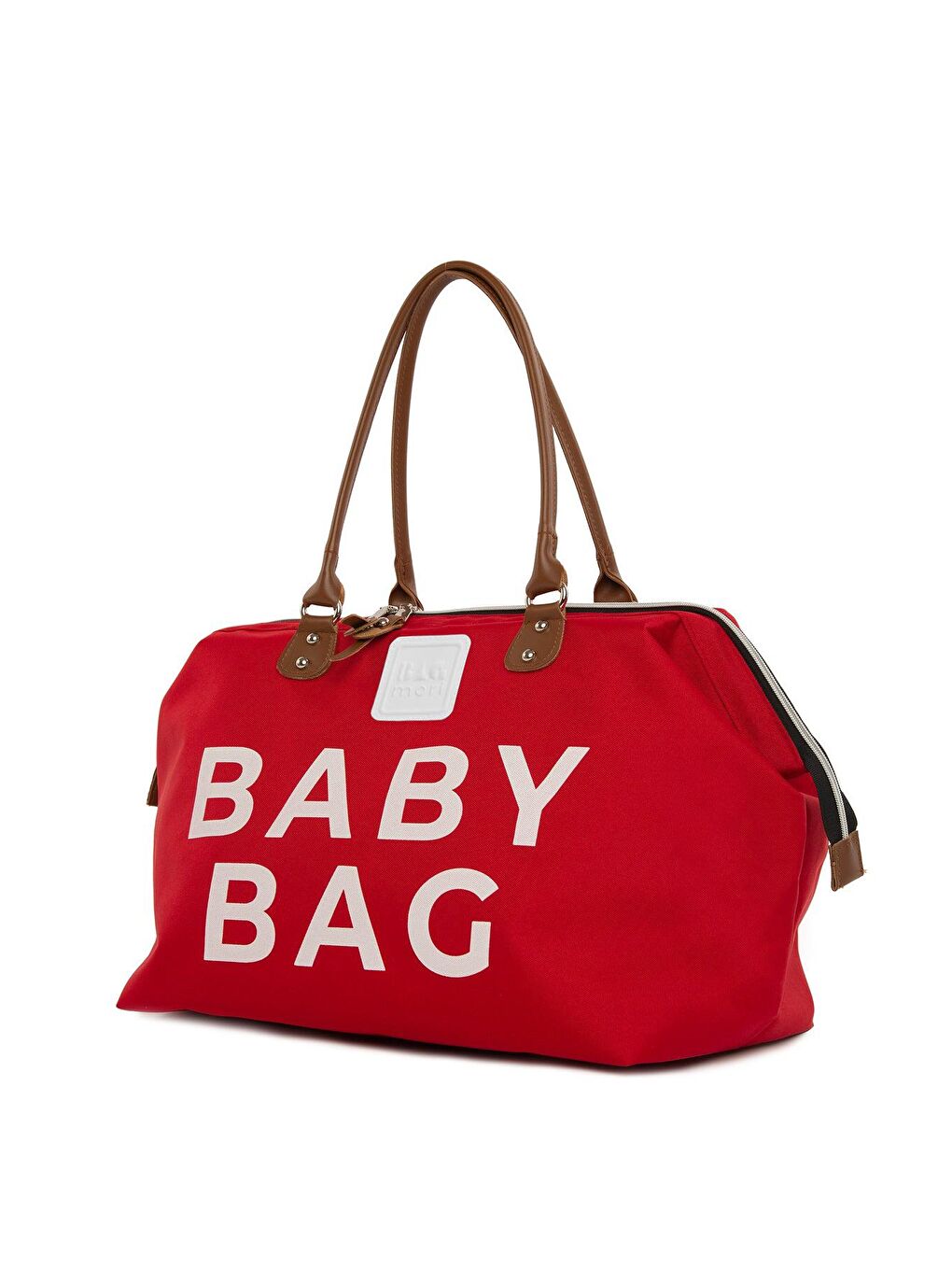 Bagmori Kırmızı Baby Bag Baskılı Bebek Bakım Çantası - 1