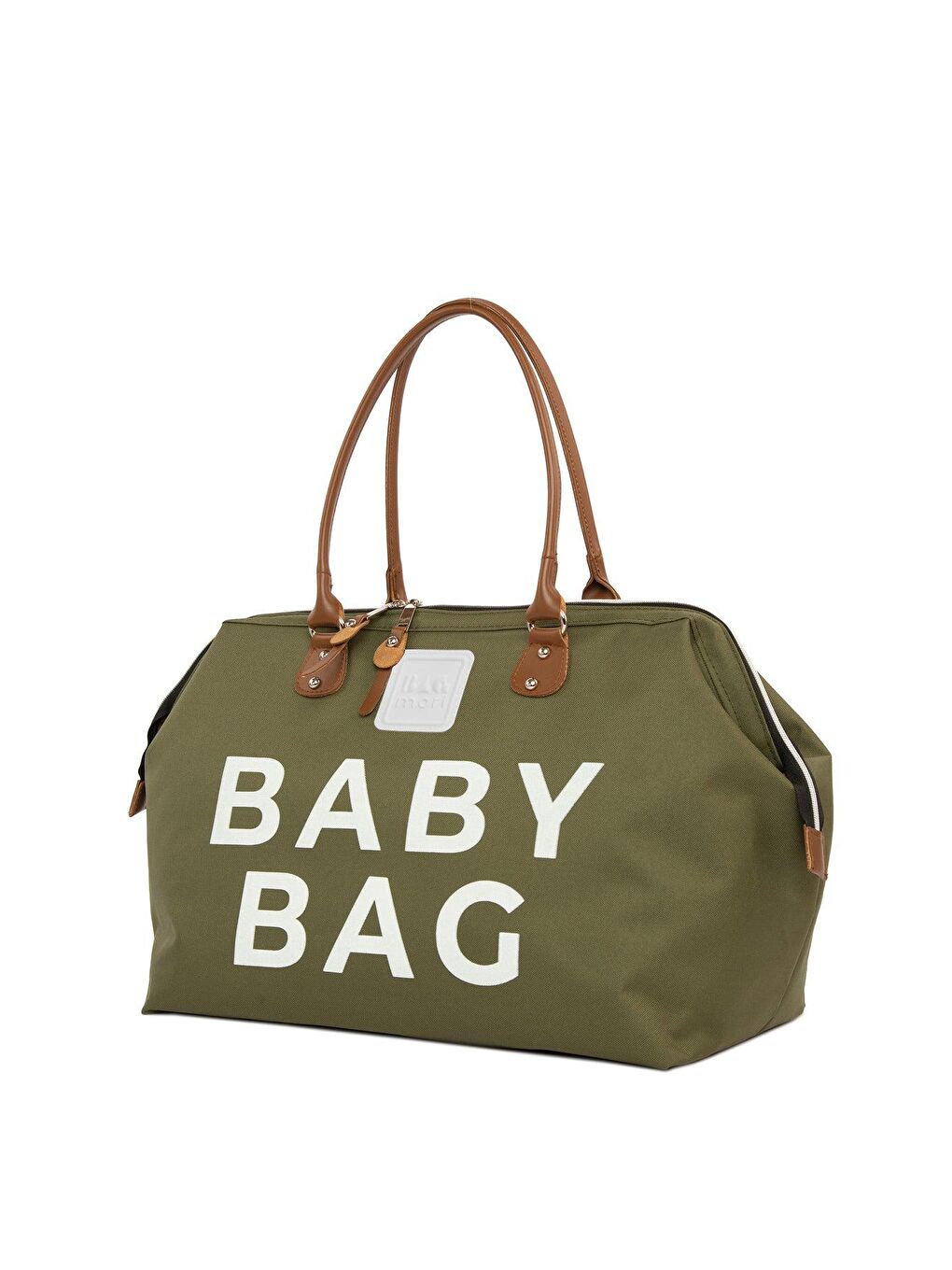 Bagmori Haki Baby Bag Baskılı Bebek Bakım Çantası - 1