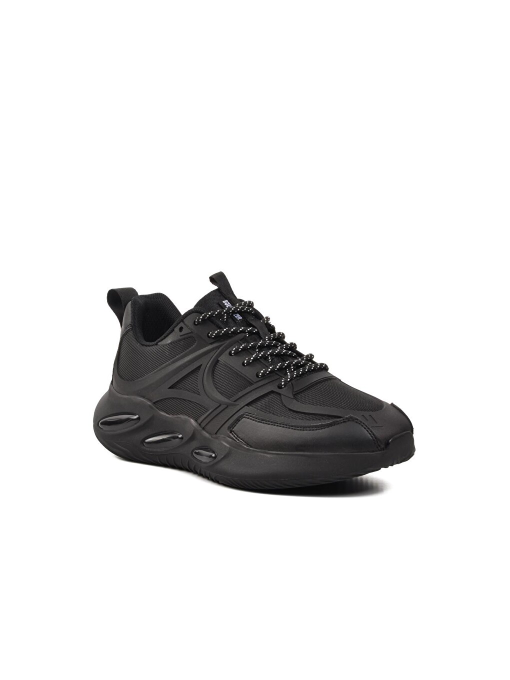 231495 Siyah Bağcıklı Erkek Sneaker-2