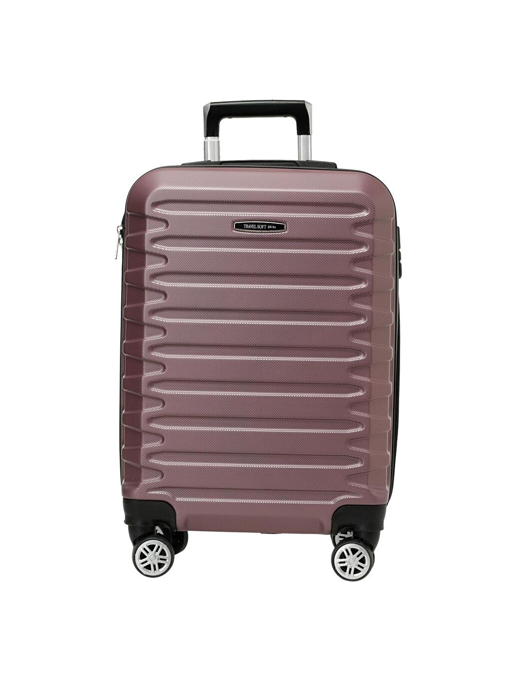 Travel Soft Pembe KANSAS -K 3PR Pudra Kadın Küçük Boy Valiz