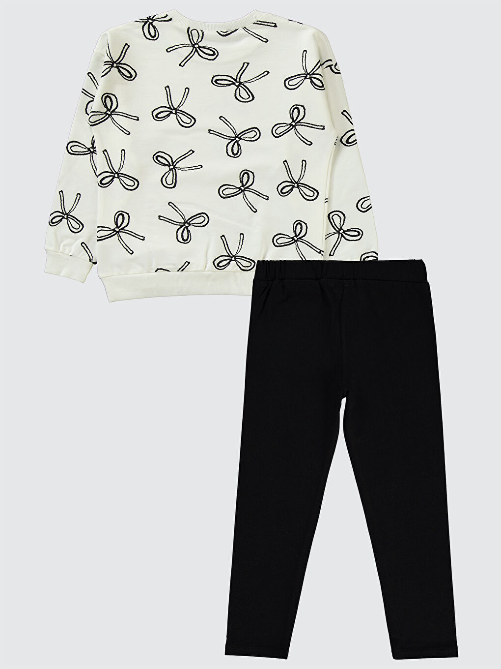 Girls Kız Çocuk Takım 6-9 Yaş Ekru-1