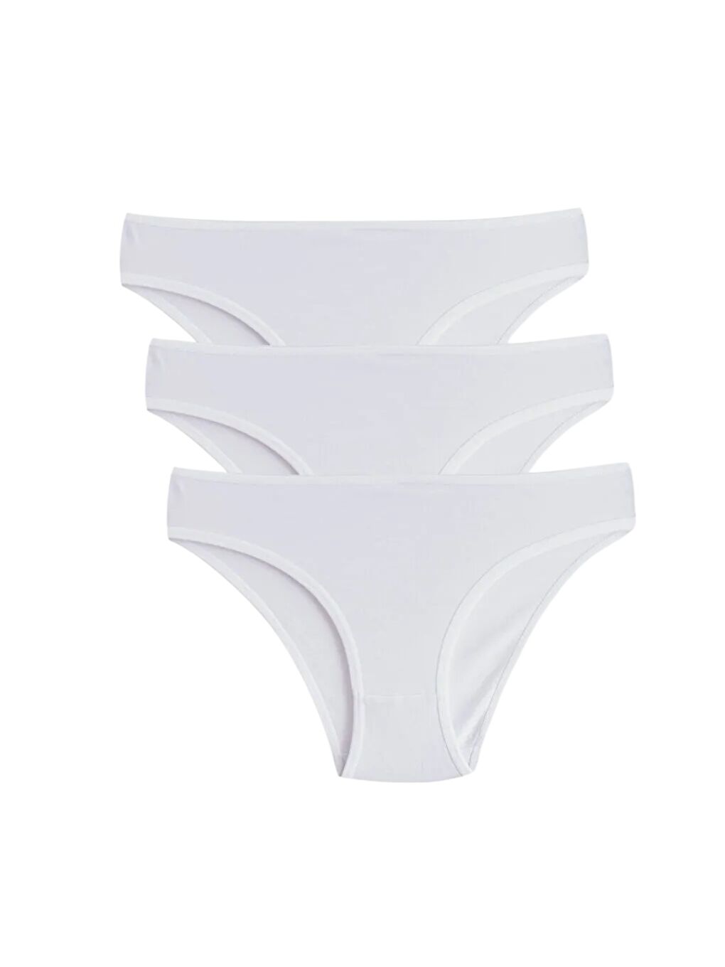 Karışık Kadın Pamuklu Elastanlı Külot 6'Lı Paket-3