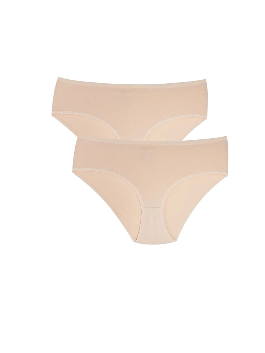 Karışık Geniş Kenar 4'lü Düz Kadın Bato Külot-4