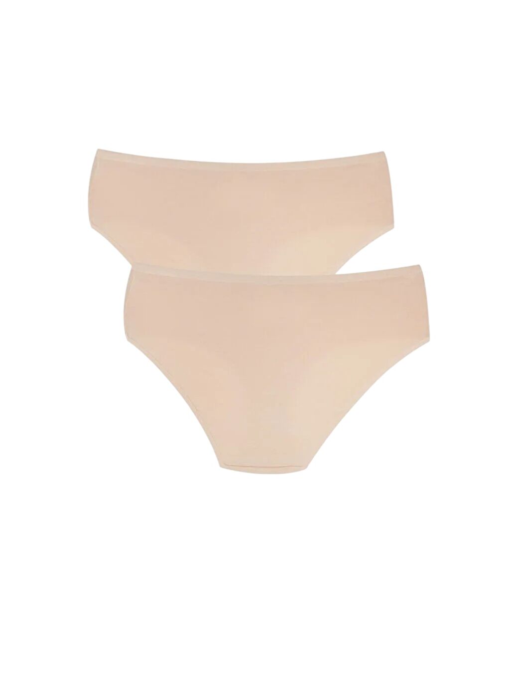 Karışık Geniş Kenar 4'lü Düz Kadın Bato Külot-5