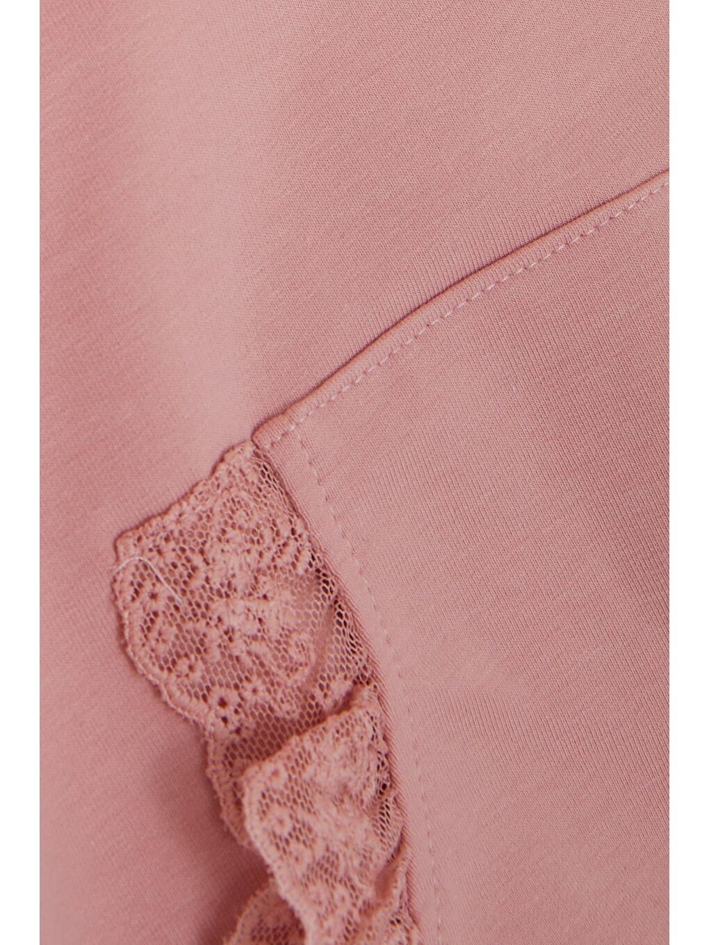 Pembe Kız Çocuk Sweatshirt Kanguru Cepli Yazı Baskılı Güpürlü Gülkurusu (3-6 Yaş)-4