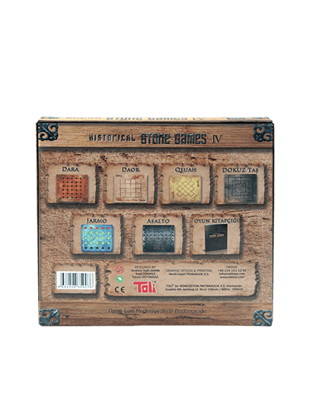 Toli Games Historical Stone Games - 4 - 1