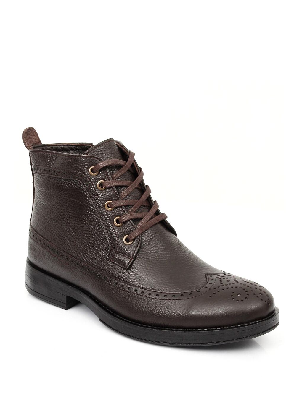 Kahverengi KAHVERENGİ  Hakiki Deri Erkek Bot 01913-3