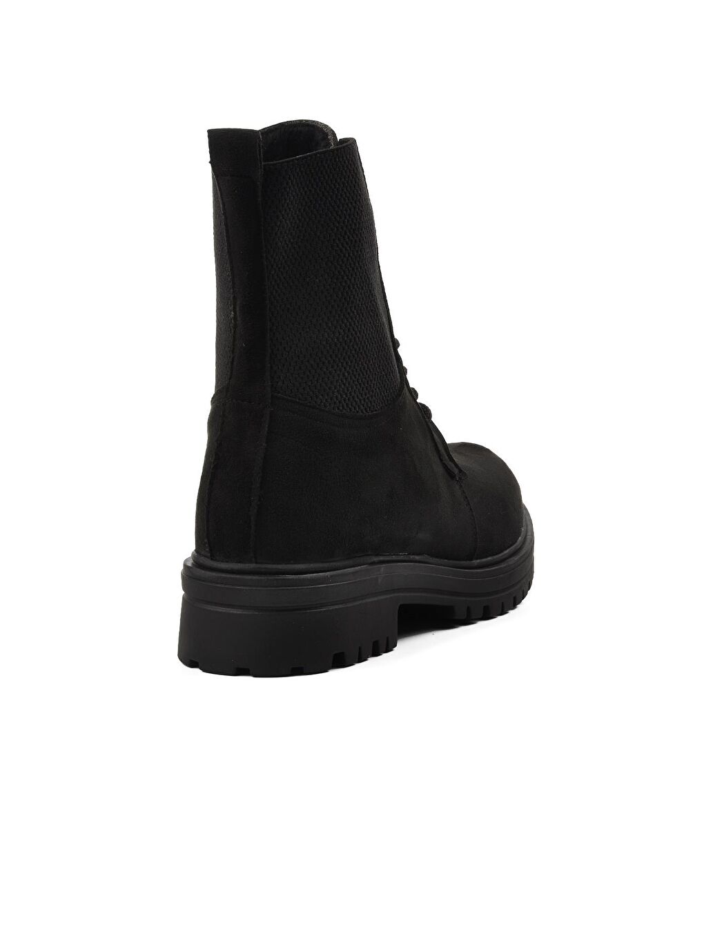 2153 Siyah Süet İçi Polarlı Kadın Postal Bot-3