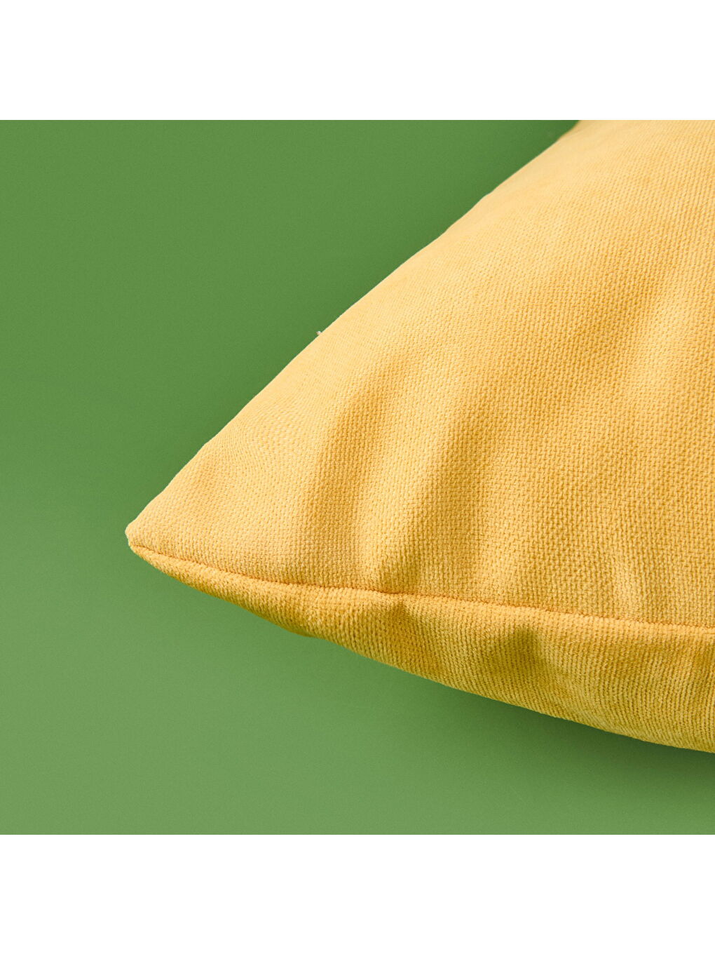 Kahverengi Soft Sun Madness Hello Kırlent - Hardal - 30x50 cm-3