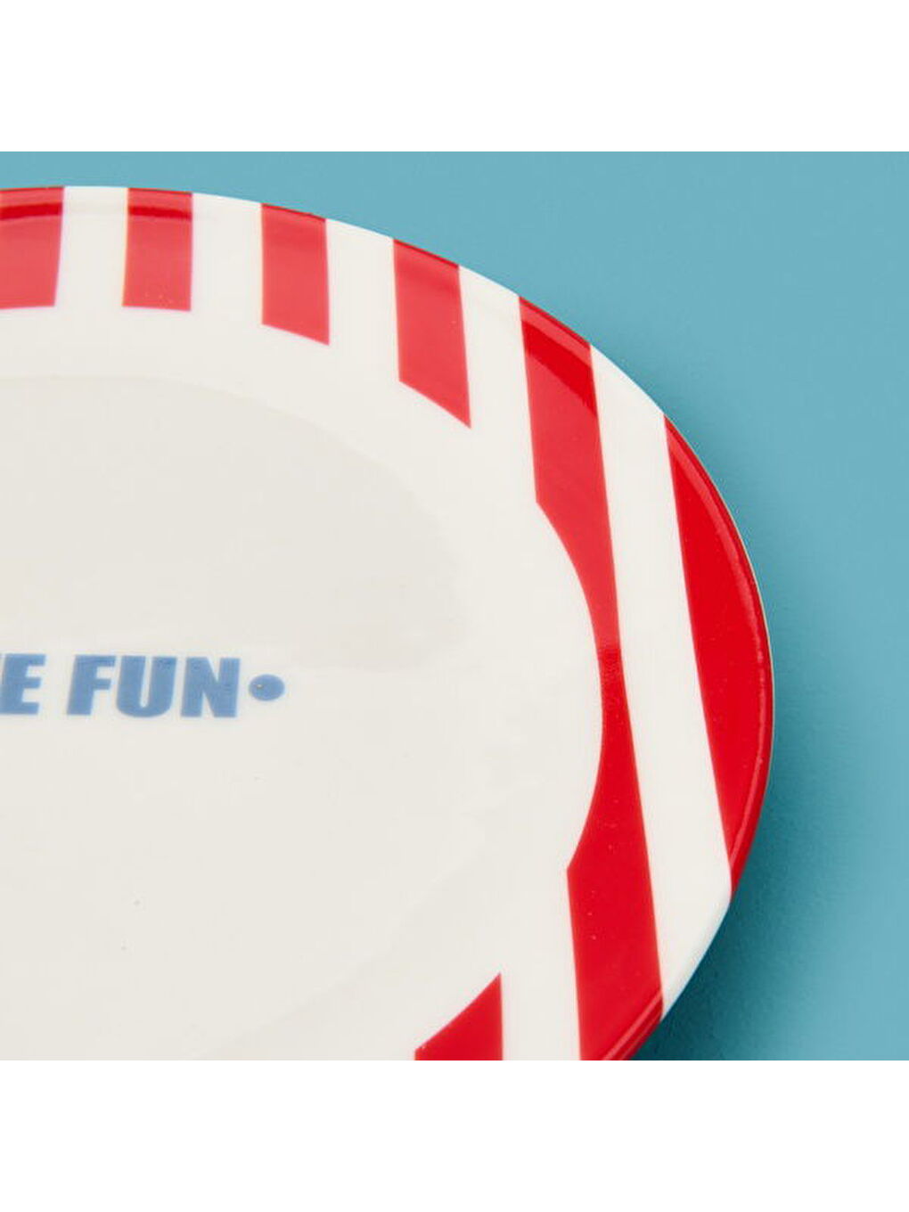 Kitchen Have Fun Tatlı Tabağı - Kırmızı - 19 cm-4