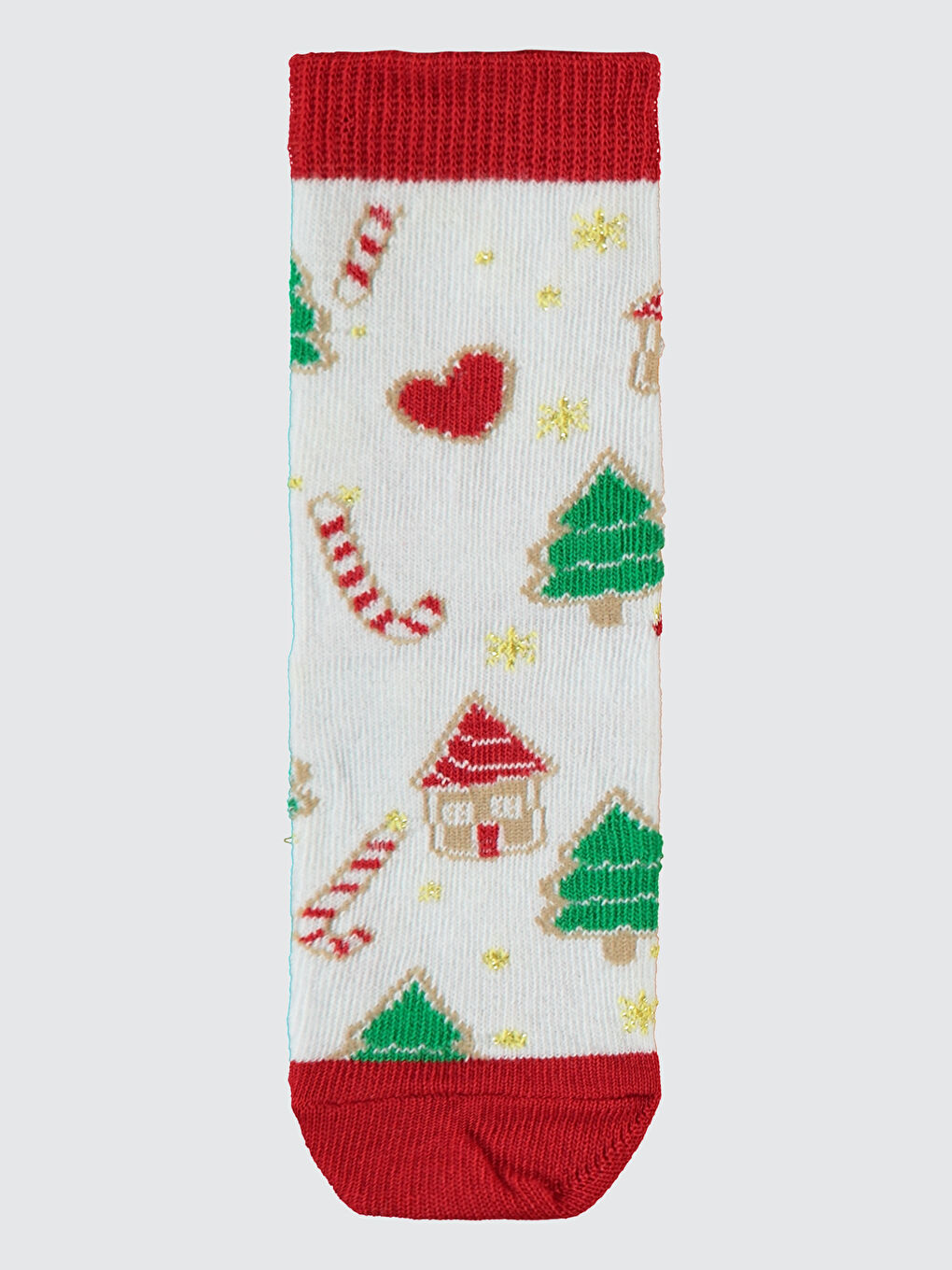 Girls Kız Çocuk 3'lü Soket Çorap 2-12 Yaş Beyaz-2