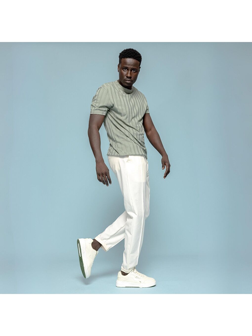 Bej StreetVenture Erkek Bağcıklı BEJ Sneaker-2