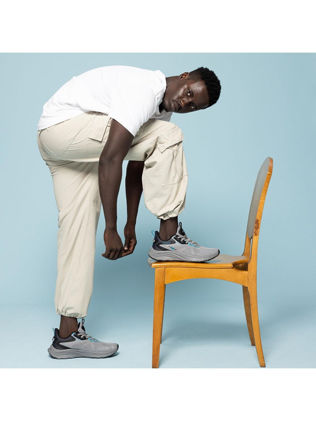 Gri ApexTrek 4.0 Erkek Bağcıklı GRİ Yürüyüş Ayakkabısı-2