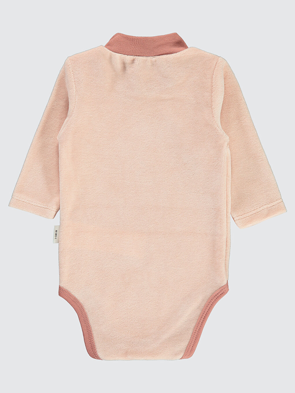 Baby Kız Bebek Çıtçıtlı Badi 1-18 Ay Pembe-1