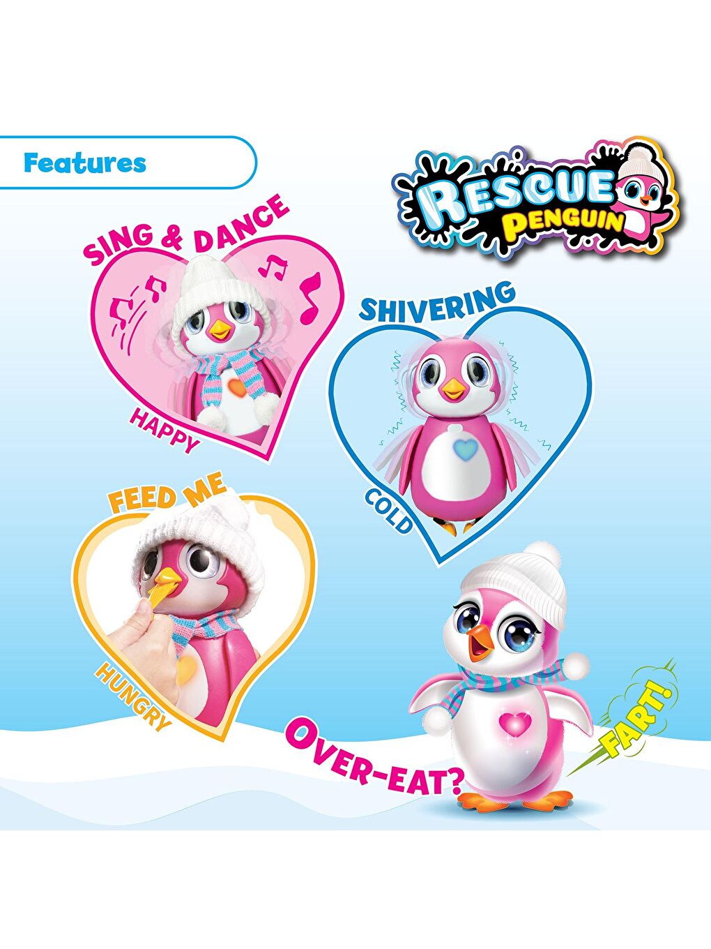 Silverlit Pembe Rescue Penguin - Pembe 88651 - 4