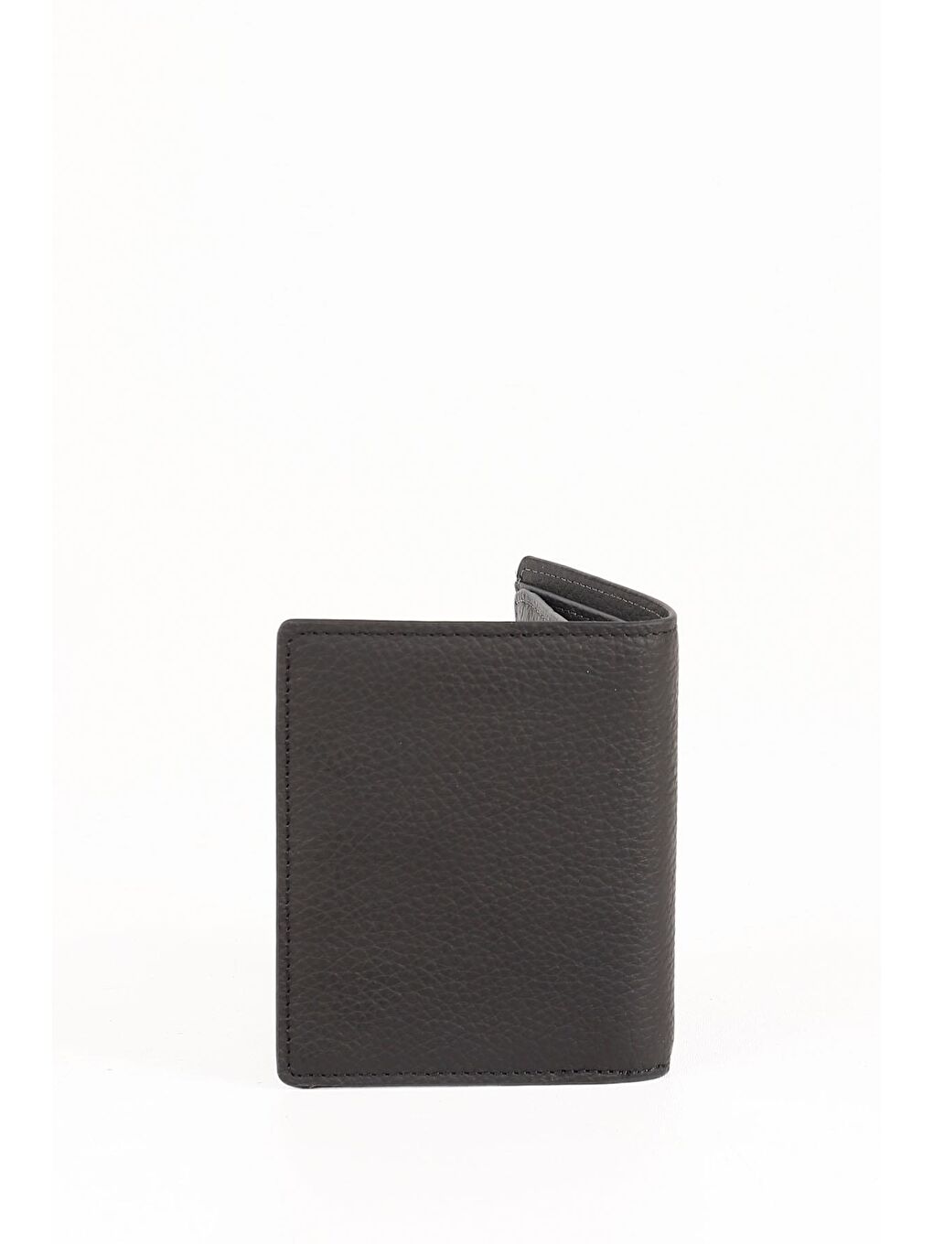 Siyah Gön Hakiki Deri Erkek Dikey Cüzdan 06290-4