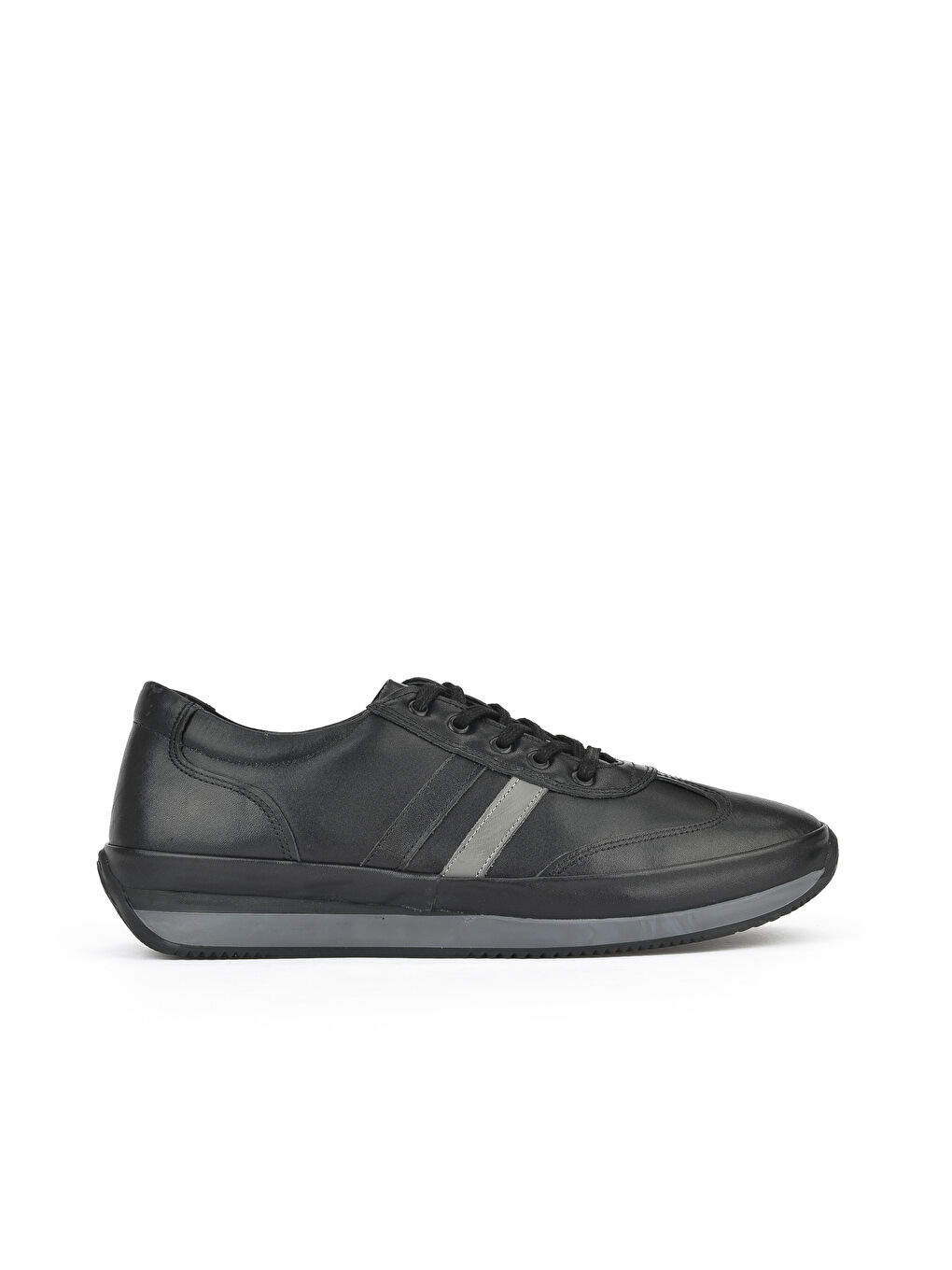Ziya Ayakkabı Erkek Hakiki Deri Sneaker 143423Z78 Siyah - 2